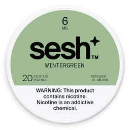 Sesh+ Wintergreen 6mg