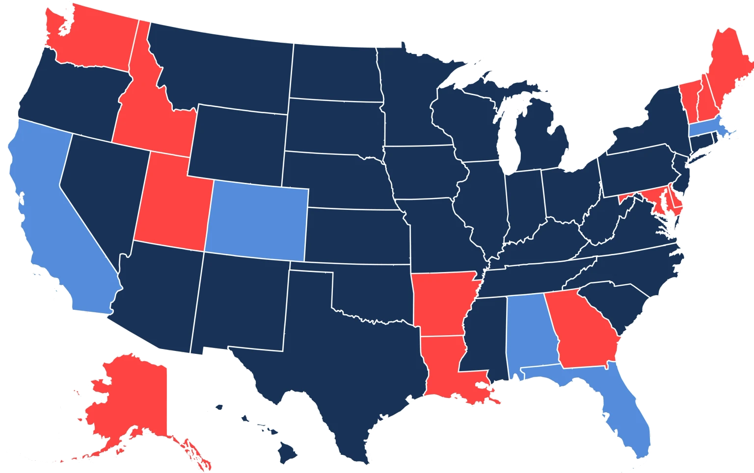 Is it legal to ship Nicotine Pouches to your state? (Map)